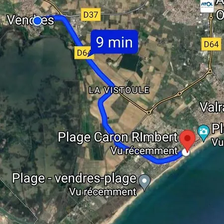 A 8 Km De La - 3 Apartment Vendres